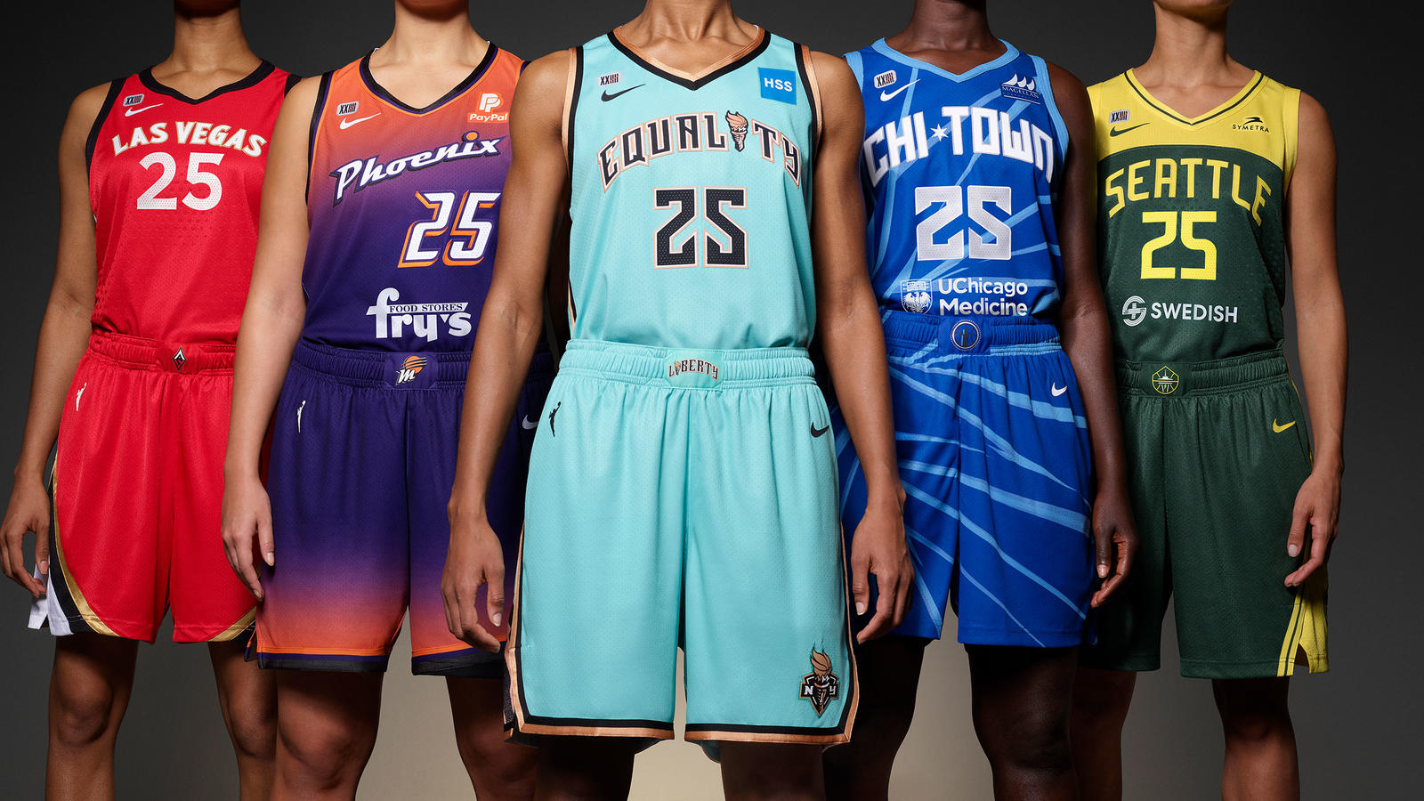 WNBA's Nike Jerseys