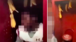 HS Student forced to sit in locker filled with bananas