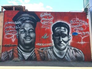 #blacklivesmatter mural in Salvador Bahia Brazil. From the Atlantic Archives | Sed Miles Studio