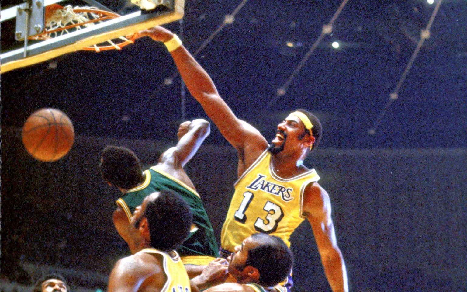 Wilt Chamberlain Portrait.