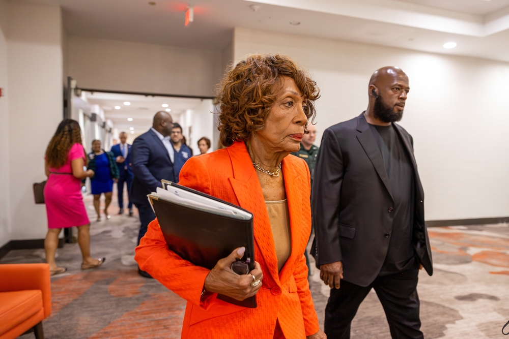 Waters Slams Gop Over Rising Costs