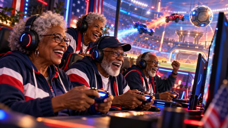 Gaming Is Giving These Seniors a New Community and a Shot at International Glory