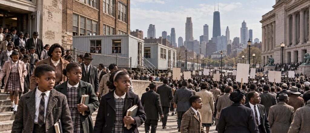 The Day 225,000 Students Took a Stand Against Segregation in Chicago